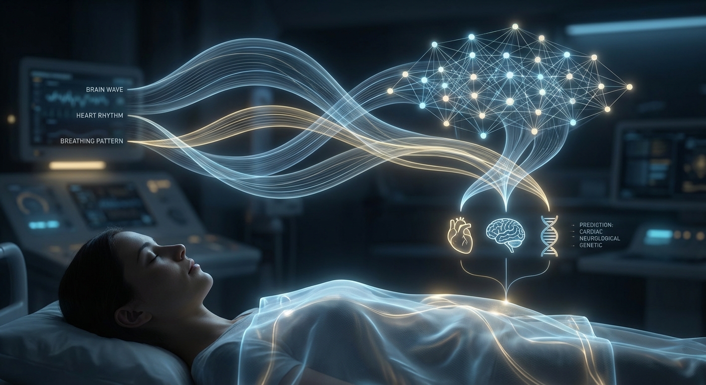 Stanford AI Predicts 100+ Diseases from One Night of Sleep